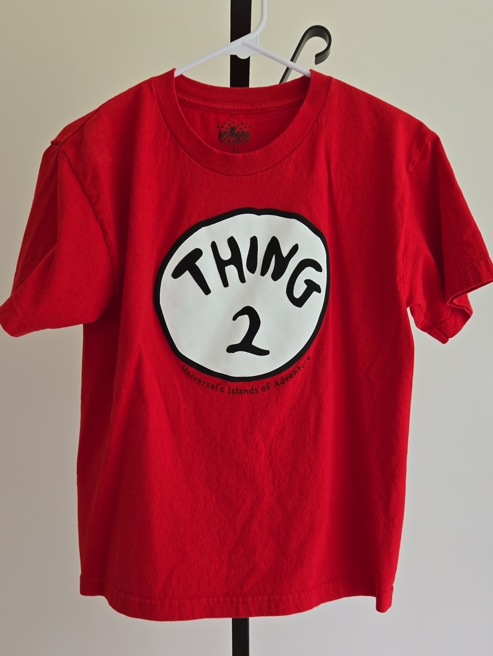Kids Red 'Thing 2' Graphic Tee - Universal